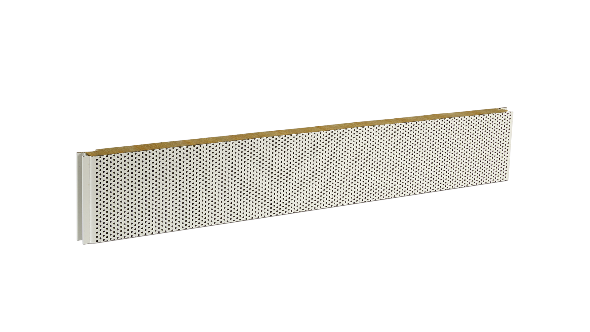 Stone Wool Insulated Acoustic Facade Panel