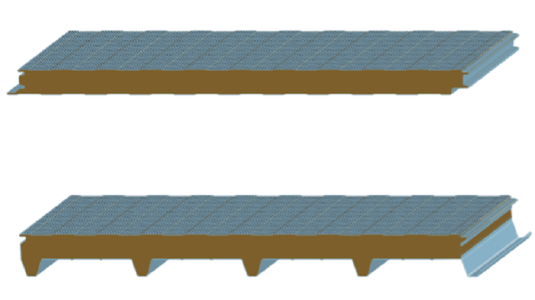 Stone Wool Insulated Acoustic Facade Panel